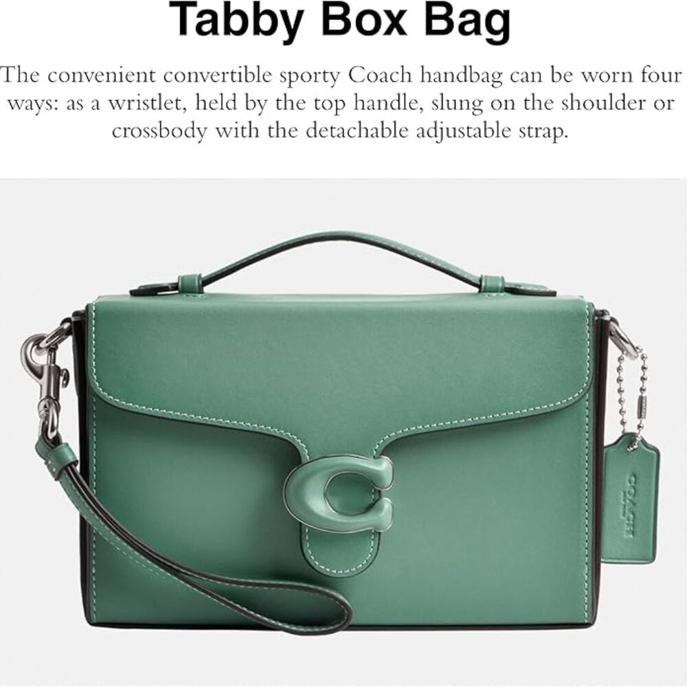 NWT Coach Tabby Box Bag